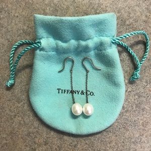 Tiffany & Co floating Pearl earrings